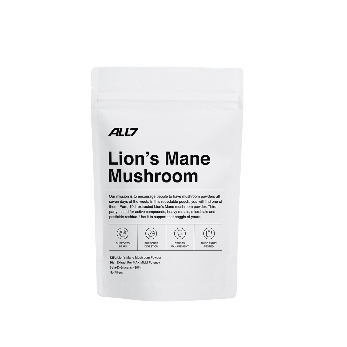 ALL7 Lion’s Mane Mushroom